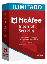 Comprar Mcafee Internet Security Disp Ilimitados 1 Año