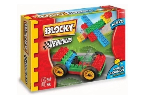 Blocky Vehiculos 1 Bloques Para Armar Autos Juguete 