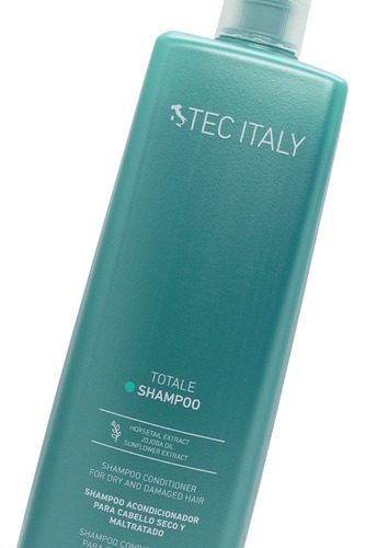 Tec Italy Totale Shampoo Acondicionador Seco Dañado 1l 3c