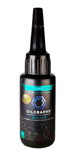 Kit 3 Lubrificante Corrente Base Grafeno Oilgraphe Bike 30ml