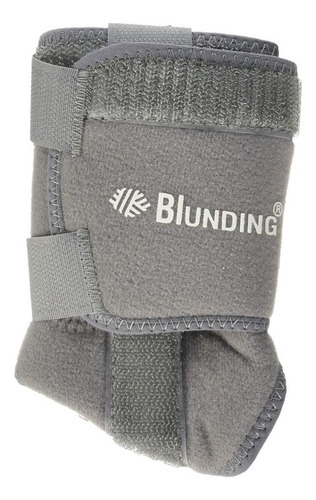 Corrector De Juanete Hallux Nocturno De Lujo Marca Blunding Color Gris Oscuro Mediano Izquierdo 22-24cm