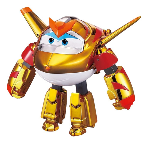 Super Wings 5 Transforming Golden Boy Avion Juguetes Vehícul