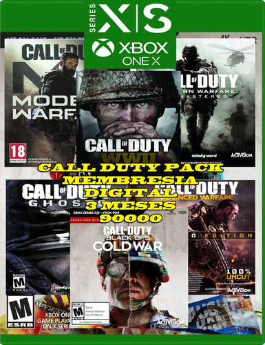Call Of Duty Colleccion  Membresia 3 Meses