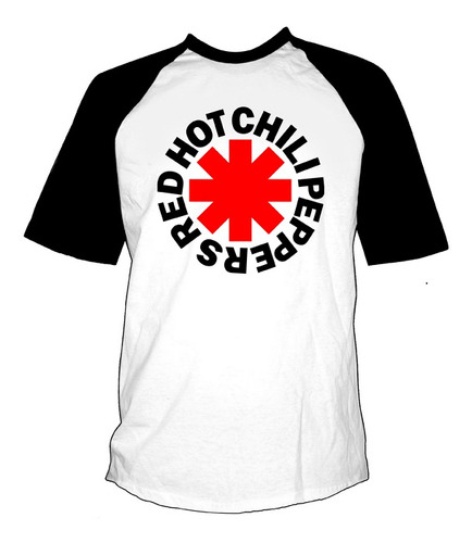 Remera Red Hot Chili Peppers Combinada Excelente Calidad 