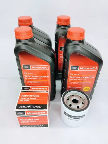 Kit 4 Filtros + Aceite Ford 5w30 Original Ranger 2012 A 2021