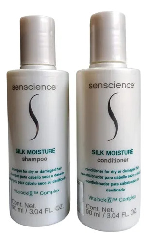 Kit Senscience Silk Moisture Mini Shampoo E Cond. 100ml Cada