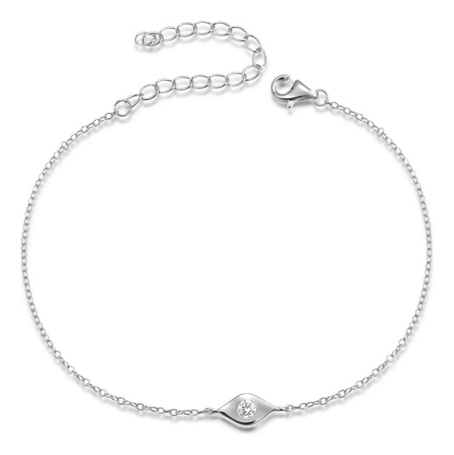 Pulsera Delicada Contra El Mal De Ojo Pulseras De Plata De L