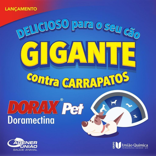 Carrapaticida Remedio Pra Carrapato 1 Blister 4cp Lançamento