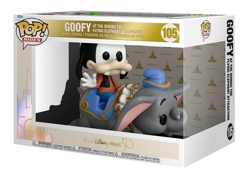 Funko Pop Goofy At The Dumbo Flying 105 Disney