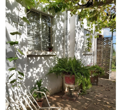 Imagen 7 de 21 de Estupendo Chalet 2 Dorm Parquet. Living Estufa Aleña. Cocina Amplia Y Baño De Época. Impecable Mantenido. Excelente Construcción En 1129 Mts2. Jardin. Garage. Entrad Lateral. Fondo Arbolado Sobre Av.