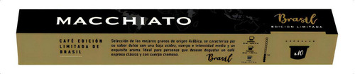 Macchiato Nespresso Café Brasil En Capsulas Macchiato - 10 - 1