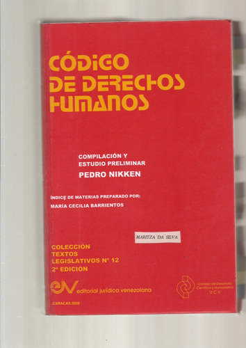 Código De Derechos Humanos Pedro Nikken  #*