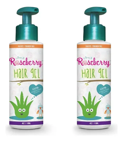Gel Para El Cabello Little Roseberry Light Hold Organic Aloe