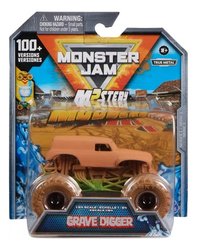 Monster Jam Camión Lavar Para Revelar Truck Misterio Reveal