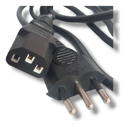Cable De Poder 1.5mt Impresora/fuente De Poder/pc/monitor Tv