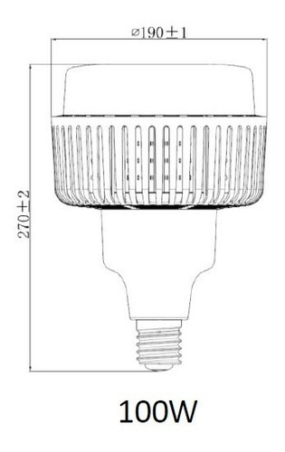 Lámpara Led Superstar Alta Potencia 100w Ledvance Osram