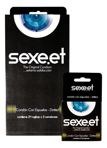 comprar Condón Preservativo Con Espuelas 12 Sobres X 3 Unidades.