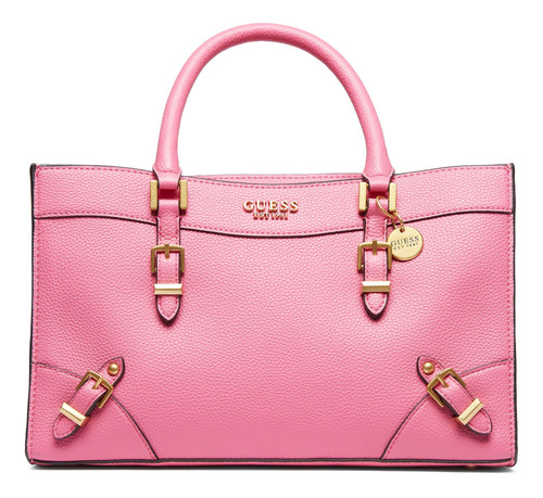 Bolsa Guess Society Satchel Piel Sintética 100% Original