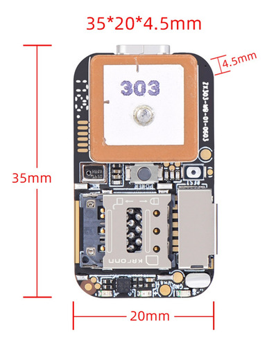 Gps Tracker Sos Real- Localizador De Seguimiento De Voz De