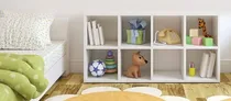 Comprar Mueble Cubo Juguetero Organizador Niños Montessori Melamina 