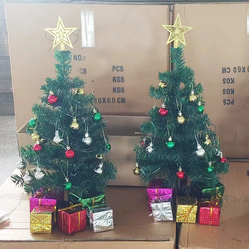 Árbol De Navidad De Mesa Mini Pino Artificial 50cm