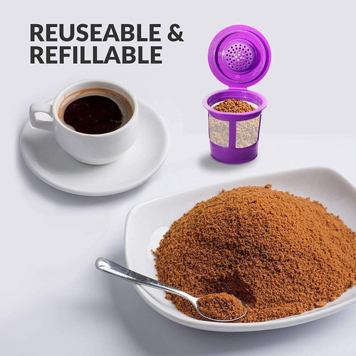 Filtros Reutilizables Purehq, Para Keurig, C/adaptador, 3pcs