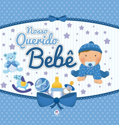 Livro Álbum De Recordações Nosso Querido Bebê Menino Azul