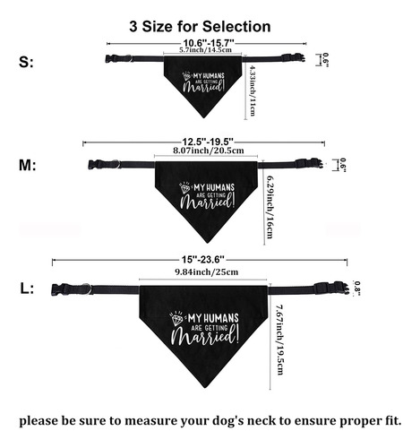 Bandana Para Perro Hdgdt My Humans Are Getting Married De Al