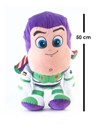 Imagen 2 de 4 de Peluche Disney Toy Story Buzz Lightyear 50 Cm Playking