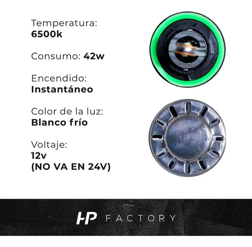 Kit Cree Led R8 H11 42w 12v Chip Csp Sin Cooler