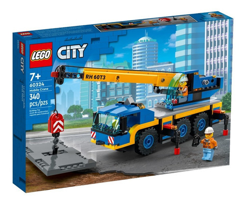 Lego® City - Grúa Móvil (60324) Cantidad De Piezas 340