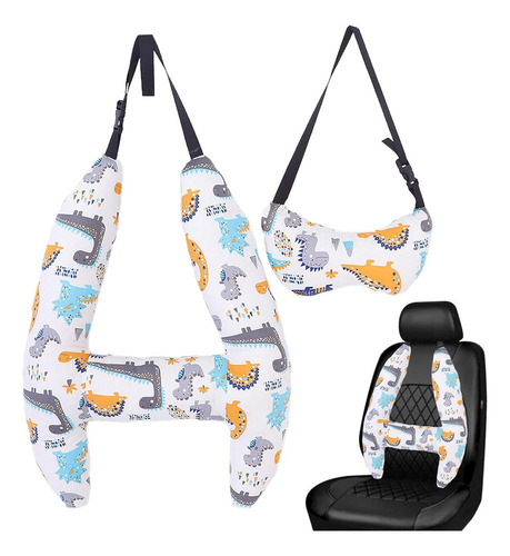 Soporte Para La Cabeza Asiento Automóvil Forma H Para Niños