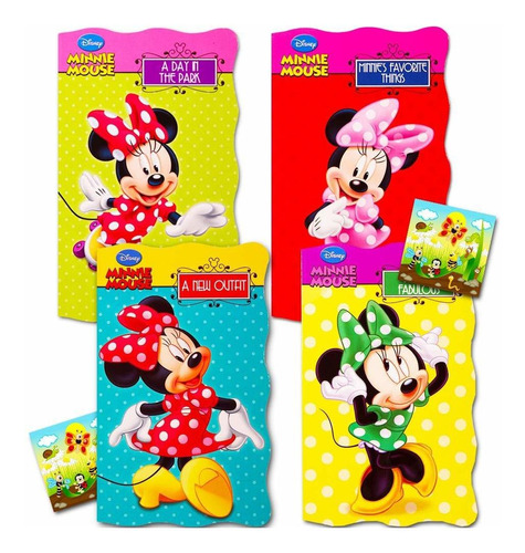 Disney Minnie Mouse My First Books Para Niños Pequeños Beb