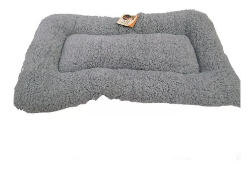 Tapete Cama Kennel Chico 41x29cm Gris Perro