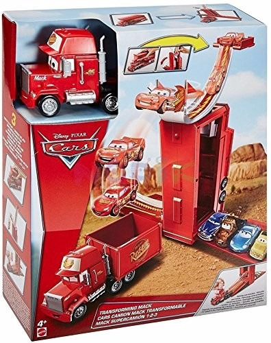 Cars Mack Camion Transformable Disney Rayo Mcqueen Juguetes