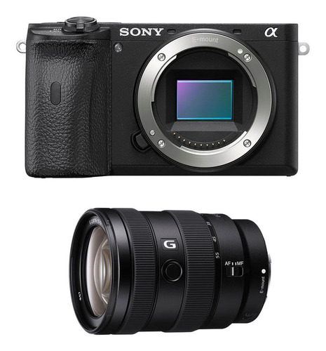 Imagen 1 de 10 de Camara Digital Mirrorless Sony Ilce-6600 4k + Lente Sel1655g