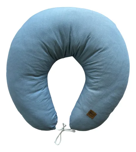Almohadon Amamantar Lactancia Bebe Tusor Media Luna Lavable