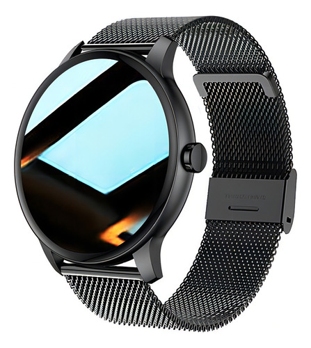 El reloj inteligente Z2 hace y recibe llamadas, fotos en la pantalla, color de la carcasa: negro