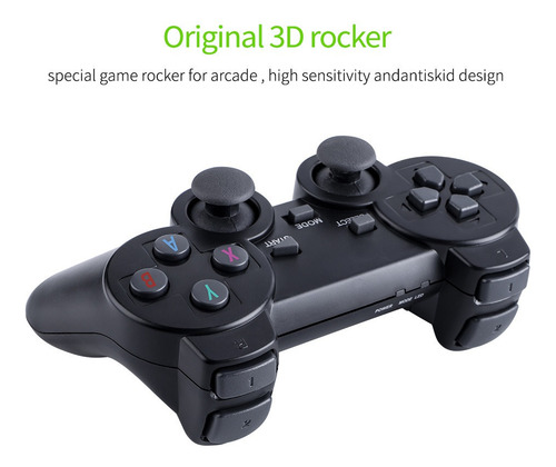 Mini Palo De Juego Retro Arcade M8 Inalámbrico Hd Hdmi 64gb