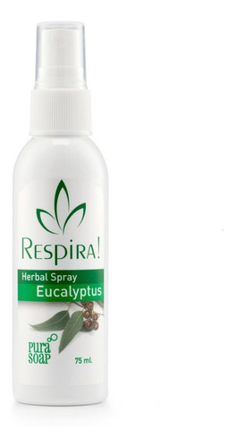 Spray Pura Soap Respira Herbal Spray Eucalyptus X 75 G