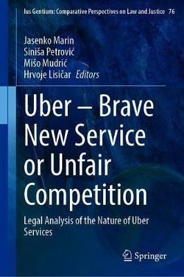 Libro Uber-brave New Service Or Unfair Competition : Lega...