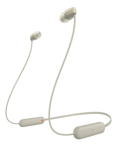 Audífonos Sony  Inalámbricos In-ear Wi-c100 Color Gris