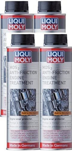 Tratamiento Para Motor Antifricción Liqui Moly Mos2 X Unidad
