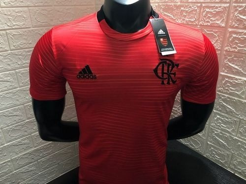 camisa flamengo pré jogo e adidas 2019