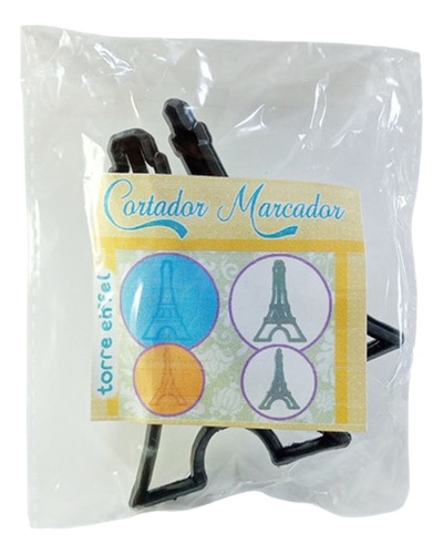 Cortadores-marcadores Fondant Galletas Torre Eiffel