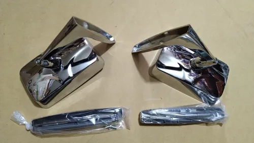 Jeep Comando Espejos Cromados Tipo Original