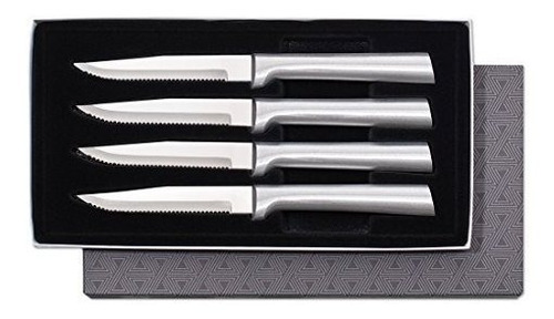 Rada Cutlery Serrated Steak Knife Set  Cuchillos De Acero In