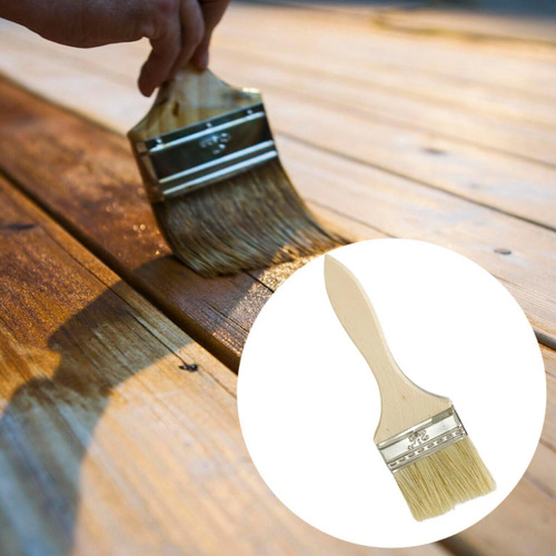 Pincel Para Pintar Con Mango De Madera Para 19 Cm X 5,5 Cm X