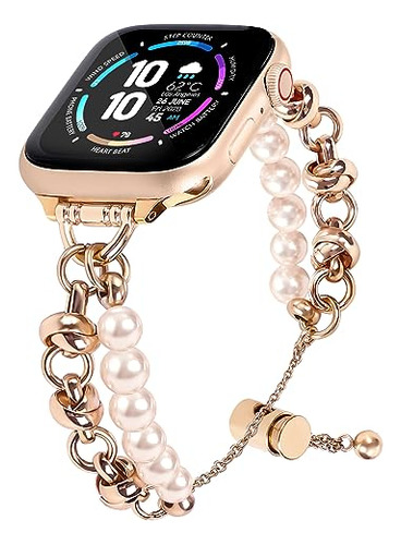 Pulsera Con Cuentas De Lujo Bandas Para Apple Watch Band 38m