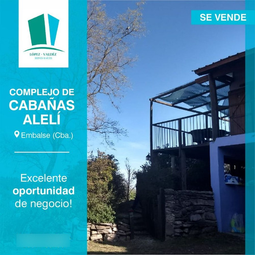 Venta 3 Cabañas (complejo) Embalse Con Cochera
